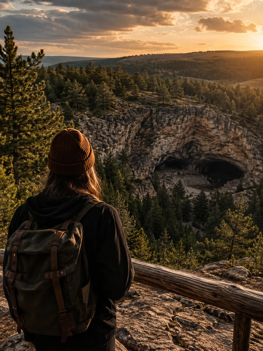 Aussicht im Wind-Cave-Nationalpark